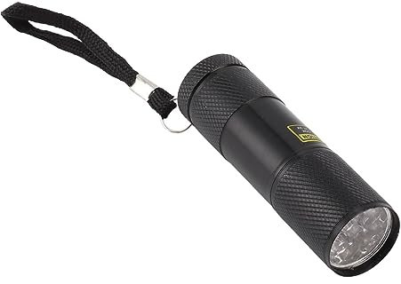 UV-Taschenlampe, 395 Nm, Violettes Licht, Erkennt Unsichtbare Flecken, Multifunktional mit Handschlaufe für Outdoor-Aktivitäten, Haustier-Urin-Detektorlicht für Hunde und Katzen,