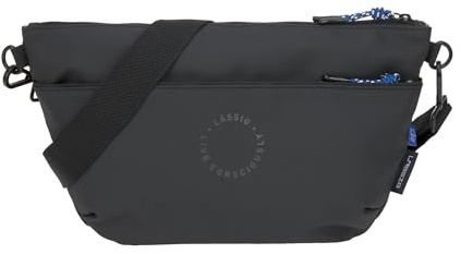 LÄSSIG Baby Kinderwagenorganizer Umhängetasche Kinderwagentasche inkl. Kinderwagenbefestigung/Buggy Bum Bag black