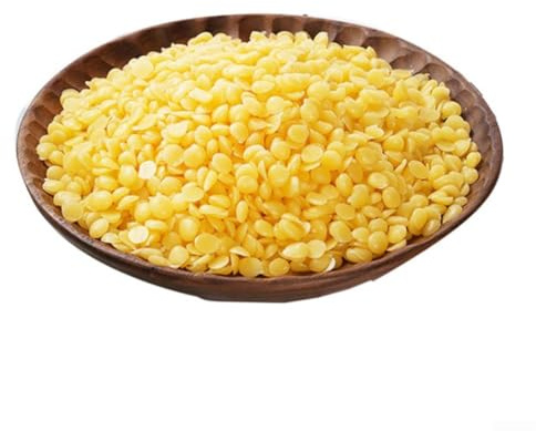 Pastiglie di cera d'api pura da 1 kg per la realizzazione di candele, cosmetici e manutenzione di mobili, cera naturale per molteplici usi