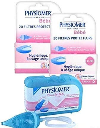 Physiomer Mouche Bébé + Physiomer 40 Filtres Protecteurs