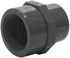 Manicotto Ferro PVC pressione F avvitare M incollare 40 x 49 63