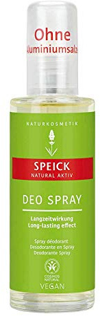 SPEICK Natural Aktiv Lot de 2 déodorants en spray (2 x 75 ml) (bio, végétalien, cosmétique naturel)