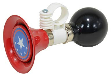 CHILDHOOD Kids Bike Horn Bell (Black&Red)