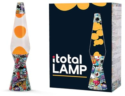 I-TOTAL Magma-lavalampa och glitter (graffiti)