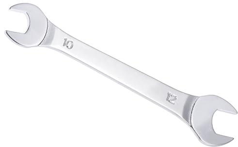 CoCud Chiave a Bocca Sottile Aperta, Metrica 10mm x 12mm, Doppia Estremità Sottile - (Applicazioni: per Dadi Sottili, Spazi Stretti), 1 Pezzo