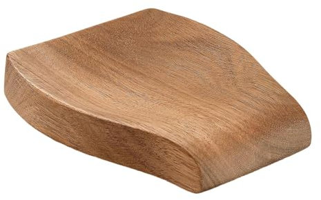 MagiDeal Repose Cuillère Cuisine, Porte-Cuillère de Cuisine Bois, Plateau de Repos pour Ustensiles, Support de Cuisson Pose Ustensile, pour Spatules Cuillères Pinces et Autres Ustensiles de Cuisine