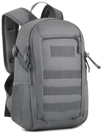 HUNTVP 12 l/15 l/20 l/30 l mini ryggsäck taktisk vandringsryggsäck molle skolväska dagväska militär skolryggsäck studentväska univäska sportväska laptopväska för utomhussport