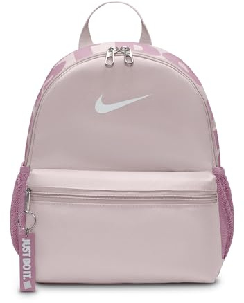 Nike Kids Brsla Jdi Mini Backpack, Platinum Violet/Plum Dust/Whit, One Size