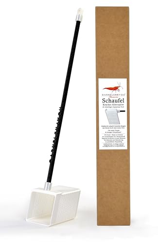 GARNELEN4YOU Pala - Guadino alternativo e strumento multifunzionale per acquario, facile da catturare gamberetti più veloci - Made in Germany - prodotto in modo sostenibile in bioplastica - Paletta