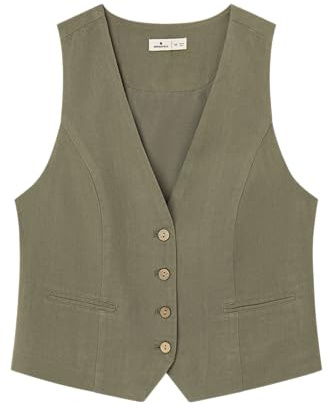 Springfield Chaleco para Mujer Kaki M