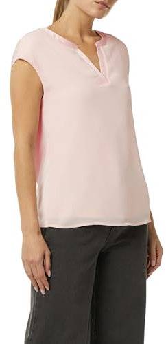 Comma Blusenshirt mit Satinblende