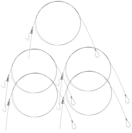 OSALADI 5ensembles Kit De Crochets Réglables Fil Métallique Pour Suspension De Photos Et Cadres Matériel De Suspension Mural Et Stable