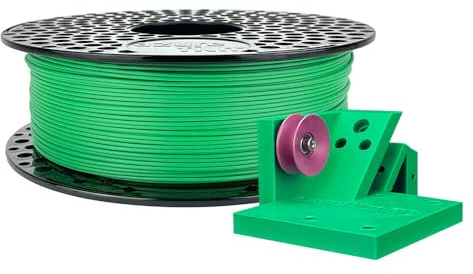 Filamento per stampante 3D AzureFilm ASA da 1,75 mm – Bobina da 1 kg – Resistente ai raggi UV e alle intemperie – Durevole e resistente – Ideale per stampe funzionali e per esterni (Verde, 1kg)