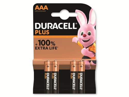 Duracell BATTERIE Pile MINISTILO AAA Blister 4 Pezzi MN2400B4 MN2400