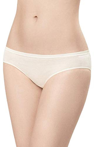 UTENOS Laine Merino Femme Culotte Slips Ultra Doux (XL, Ivoire)