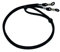 GERNEO® - DAS ORIGINAL - Premium Brillenband in hochwertiger Wildlederoptik - schwarz - für Lesebrille & Sonnenbrille