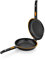 BRA Efficient Duo Padella per Frittata da 24 cm, Fusione di Alluminio, Antiaderente Platinum Plus Senza Pfoa, Adatta a Tutti i Piani Cottura e a Induzione, Nera