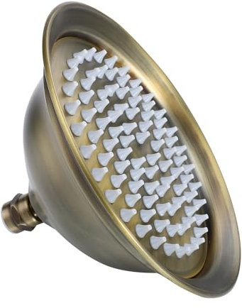 Angoily 1 Pc Rociador De Ducha Retro Boquilla De Ducha Para El Hogar Alcachofa De La Ducha Cabezal De Ducha De Techo De Ducha Suministros De Ducha Todo Bronce Acero Inoxidable