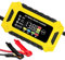 HyAdierTech Caricabatteria per Auto 12V/6A, Automatico Caricabatterie e Mantenitore Intelligente Carica Batteria Portatile con Schermo LCD, Caricabatteria Completamente Automatico per Auto, Moto