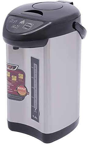 4L Thermopot Heißwasserspender: Großer 4-Liter-Wassertank, 750W Glühweinspender, Glühweinkocher für Tee, Kaffee und Glühwein