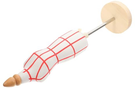 Manichino in miniatura per abiti femminili in scala per realizzare modelli e design di abbigliamento, forma beige per abiti da bambola per sartoria e artigianato