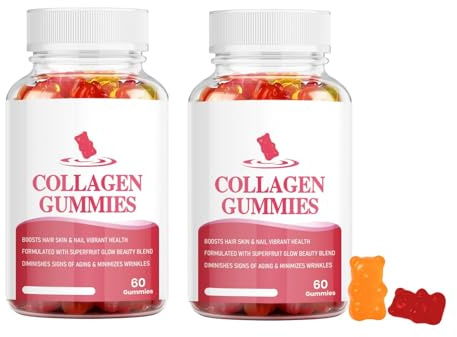 Caramelle gommose al collagene - Supportano la vitalità generale | Per capelli, pelle e unghie | Per donne e uomini,2pcs