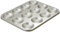 Dexam Non-Stick 12 Cup Mince Pie, Carbon, Grey
