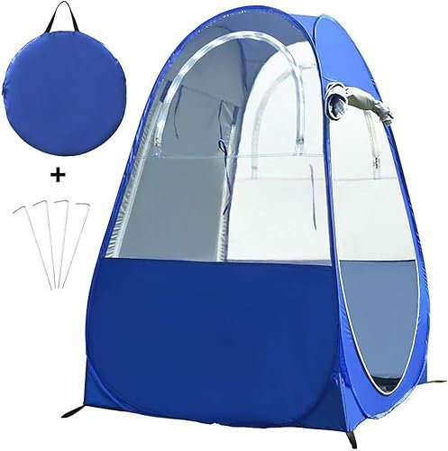 Hamkaw Sports pop-up tent, single person portable outdoor fishing weather sunshade, with storage bag, suitable for camping