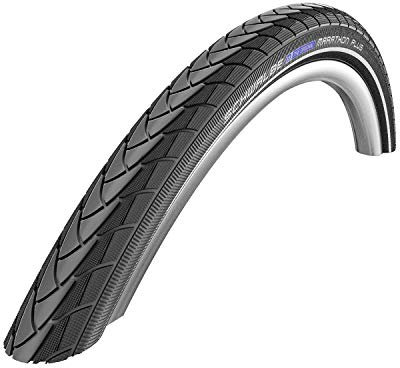 Schwalbe Marathon Plus Smart Guard, Cubierta Para Bicicleta Deportes Y Aire Libre, Negro, 700x38 C