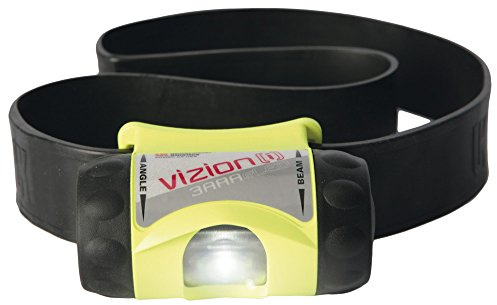 UK Lights Stirnlampe 3AAA Vizion i ATEX, neongelb 17010