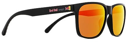Red Bull Spect Eyewear Unisex Earle Sonnenbrille, Shiny Black, Large