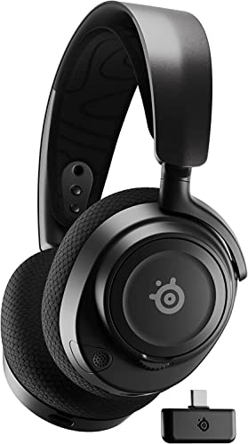 SteelSeries Arctis Nova 7 - Wireless Multi-System Gaming & Mobile Headset ClearCast Gen2 Mic - PC, PlayStation, Switch (Renewed)