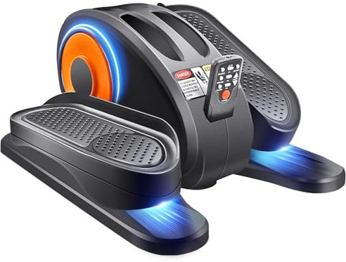 ESL Under Desk Elliptical, Electric Elliptical Leg Exerciser for Seniors