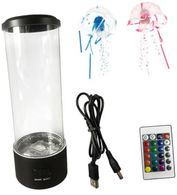 DOITOOL 1 Satz lampe Meerestier Licht büro dekoration bürodekorationen LED-Tischleuchte Mini-Tischlampe Nachtlampe Stimmungslampe dimmen Aquarium Lichter Panzer