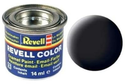 Revell 32108 Émail Couleur Noir (Mat) 08 boîte de 14 ML