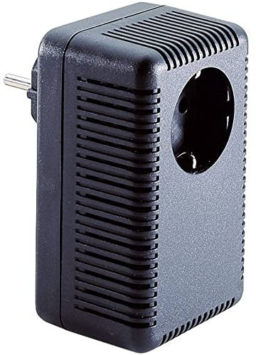 Strapubox SG 422 Stecker-Gehaeuse 53 x 67 x 110 ABS Schwarz 1St, (L x B x H) 53 x 67 x 110 mm