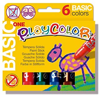 CF6 TEMPERA SOLIDA PLAYCOLOR COL AS [10711]