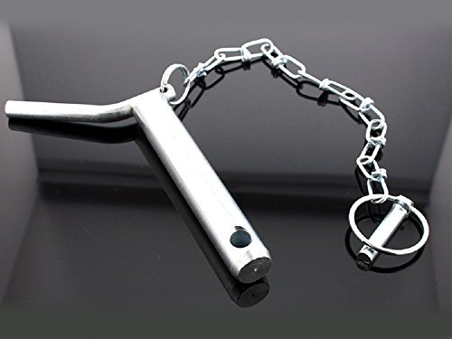 Bolzen mit handgriff und kette 25x130