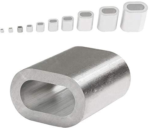 DEMA Aluminium Pressklemmen 2,5 mm (100 Stück)