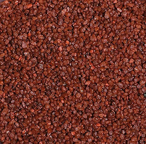 naninoa Aquarienkies, Rundkies, Aquariumkies, Zierkies, Bodengrund 5kg, 2-3mm. Farbe: Braun Terra