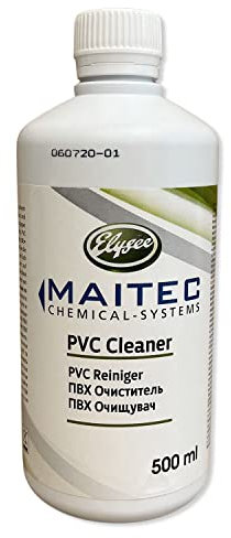 Maitec PVC Reiniger 500 ml I Lösemittel zum reinigen von PVC Fittingen, Rohren und Druckrohrleitungssystemen I Wasserfest I zur Entfettung und Verklebung von PVC Teilen I bm238
