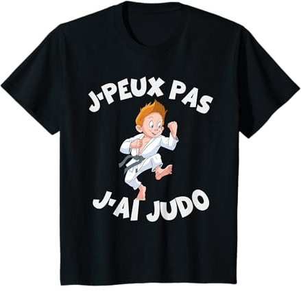 J'Peux Pas J'ai Judo Idée Joueur Humour Drôle judo enfant T-Shirt