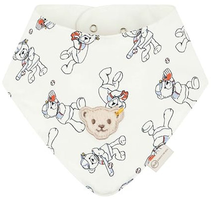 Steiff Baby - Jungen Halstuch, Baby Wellness, CLOUD DANCER, Onesize