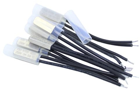 KSD9700 250 V 5A 15~155 degrés interrupteur de température à disque bimétallique fermeture normale Thermostat fermé protecteur thermique(15,Nc)