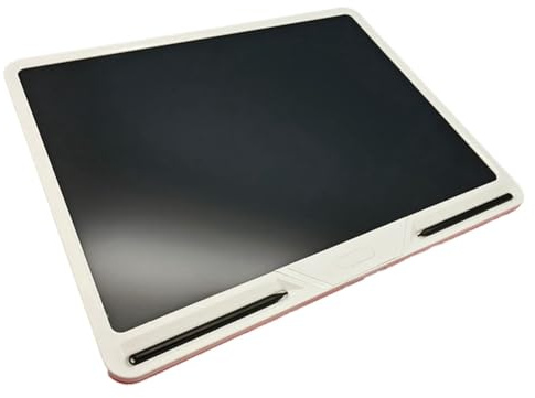 Okeeyseda 50 cm uppladdningsbar LCD elektronisk ritbräda färgglad skrivbräda graffiti handskrivbräda ritbräda, vit lätt att använda