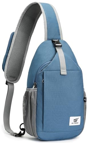 SKYSPER Axelväska RFID crossbody väska återvunnen crossbody ryggsäck reseryggsäck