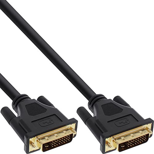 InLine 17778P DVI-D Anschlusskabel Premium, digital 24+1 Stecker / Stecker, Dual Link, 20m