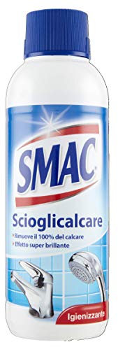 Smac - Descalcificador, limpiador antical de baño, acción higiénica y brillo, 500 ml