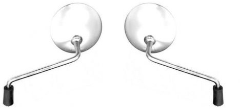 Rückspiegel Spiegel Set für Kymco Like, People, Sym Fiddle II – 2T/4T passend für 50-250cc Roller