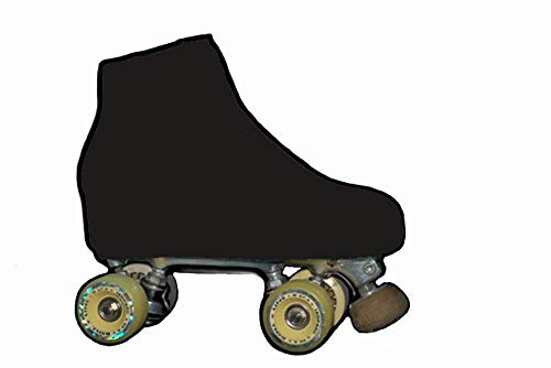 SILVYE Fundas Cubre Patines para Patinaje ARTÍSTICO Gama Gris (Gris Oscuro, Talla S)